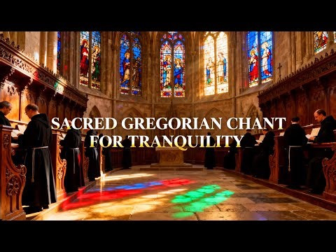 Peaceful Gregorian Chant for Meditation and Healing | Sacred Choir for Deep Rest and Serenity