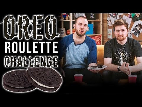 OREO ROULETTE CHALLENGE!! - Max and Barney Play Food Roulette
