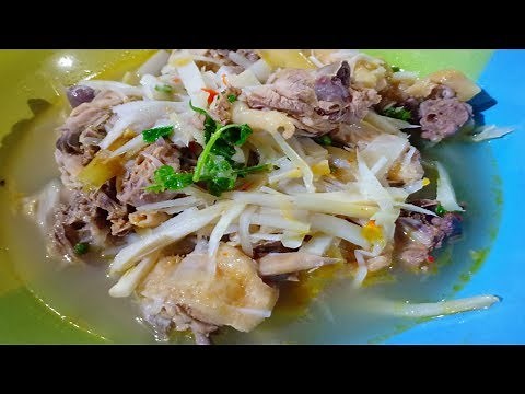 แกงไก่ใส่หน่อไม้ส้ม(หน่อไม้ดอง) อาหารอีสานบ้านเฮา