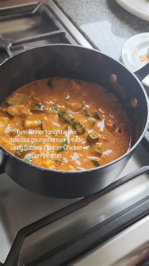 1.1K views | Butter Chicken Curry Paste is what was our OG Cashew Curry Paste = same creamy delicious flavour but better! It is still vegan and this creamy courgette curry is YUM   This recipe will be in our next newsletter! If you are a newsletter subscriber then you will have got our Vegetable Korma recipe today - another summer curry winner! Made with our new Korma Curry Paste ❤️ #butterchicken #vegan #sobhnas #indianfood | Sobhna's | Facebook