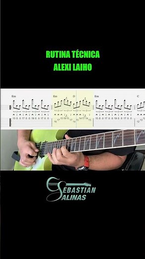 Alexi Laiho style exercise