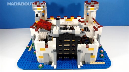 乐高中世纪砖海盗城堡之战