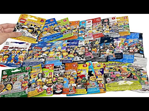 LEGO Minifigures Opening - ALL 33 LEGO Minifigures Series!