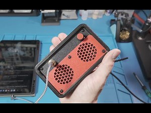 DIY Mini Guitar Amp from Salvaged Bluetooth Speaker – Easy 3D-Printed Build!