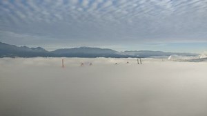 Time lapse of Vancouver skyline