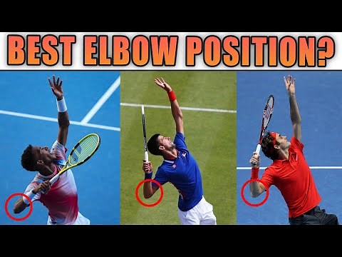 What Is The Best Elbow Position For The Serve? | Tennis Serve Lesson