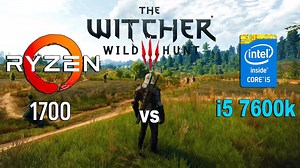 Ryzen 7 1700 vs i5 7600k in The Witcher 3 (GTX 1070)