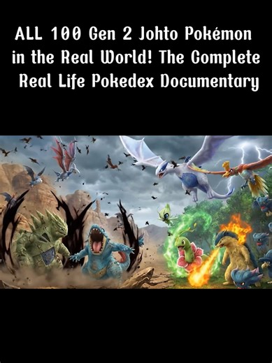 Exploring Real-Life Johto Pokémon: A Complete Pokedex