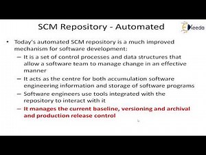 SCM Repository - Software Risk, Configuration Management & Quality Assurance - Software Engineering
