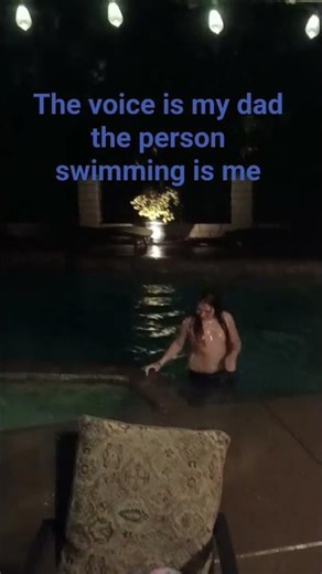 me jumping is a cold pool