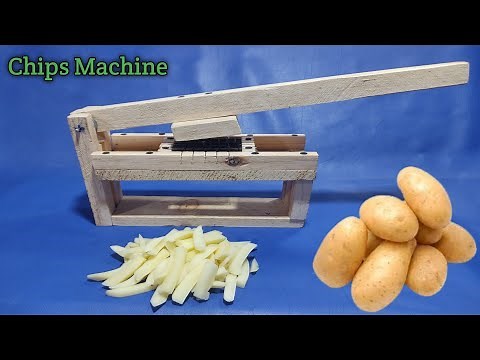 Potato Chips Cutting Machine | manual chips machine | finger chips machine | Chips Cutter | 💥