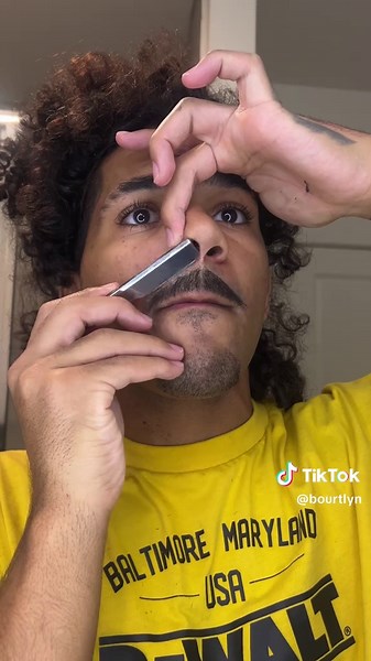 First Time Trying a Mustache Goatee Combo