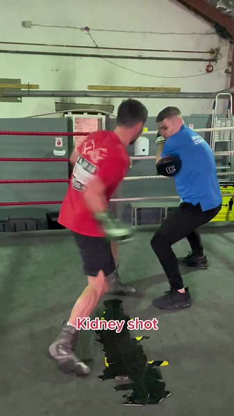 Willie Limond Demonstrates the Devastating Kidney Shot to Martin Crossan