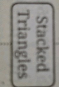 What are stacked triangles?... | Filo