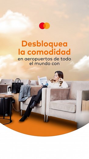 Mastercardlatam on Instagram: "No importa el vuelo o pasaje que tengas, con Mastercard Airport Experiences proporcionado por LoungeKey, puedes acceder a la comodidad de más de 1.500 salones VIP en aeropuertos de todo el mundo. Solo tienes que buscar el aeropuerto en la app y elegir tu lounge preferido del listado ✈️.​ Sentir la comodidad de tu casa donde quiera que estés: priceless ​ *Mastercard Airport Experiences proporcionado por LoungeKey está disponible para tarjetas MC Black y WordElite. A