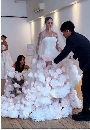 Pink Wedding Dress Ideas for Non-Traditional Brides