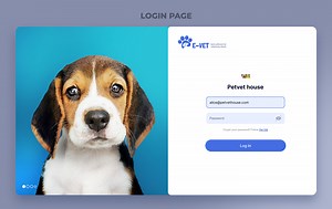 E-VET: DASBOARD FOR VETERINARY CLINICS | ui ux website