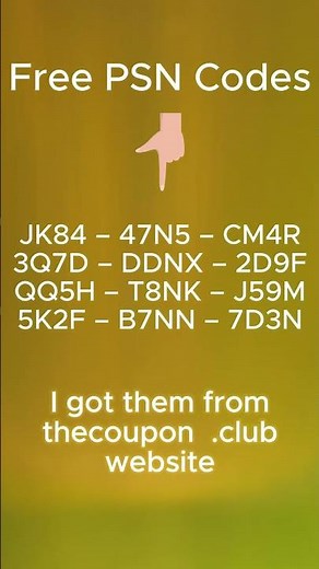 Free Codes PSN 2024 #psncodes #psn #psplus #ps4 #ps5