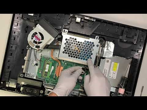 HP 24 All-In-One Desktop f0028 Disassemble - Motherboard Replacement