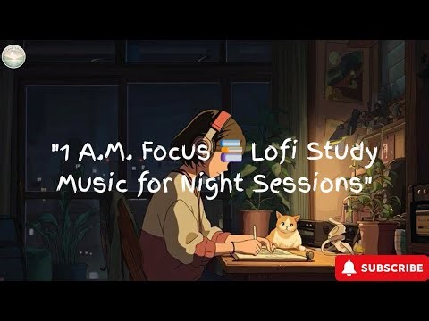 1 A M Focus 📚 Lofi Study Music for Night Sessions