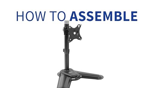 Single Monitor Desk Stand Assembly instructions (STAND-V101Z)