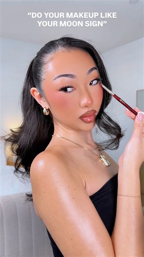 Kelly on Instagram: "apparently we’re supposed to be doing our makeup like our moon sign 👀 TBH I’m conflicted because my star, rising, and moon look all looked tea 😩 what’s your moon sign + your makeup look? @rhode @hourglasscosmetics @narsissist @rarebeauty @hudabeauty @charlottetilbury @patricktabeauty @kosas @westmanatelier @makeupforever @lawless @milanicosmetics #makeuptutorial #makeupchallenge #makeuproutine #explore #scorpio"