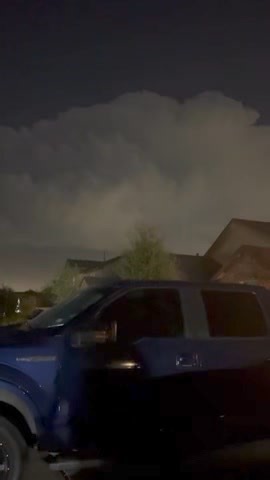 Vivid lightning often means hail. Hail causes more friction in clouds ramping up the production of lightning. Storm in San Antonio from Alyssa Hernandez. | Meteorologist Brad Sowder