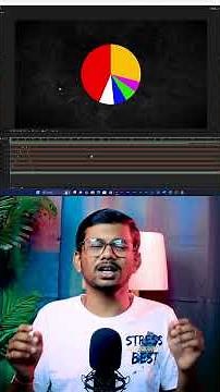 How to make Pie Chart Animation in After Effects | #aftereffects #editing #shorts #shortsfeed