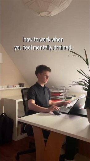 How to work when your brain is literally done 🧠 #burnout #productivity #mentalhealth