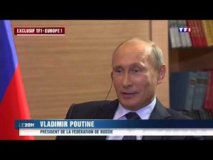 L'intégralité de l'interview de Vladimir Poutine sur TF1 et europe 1