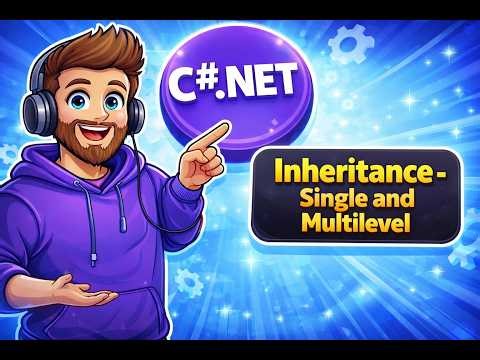 OOPS Concept - Inheritance - Single and MultiLevel