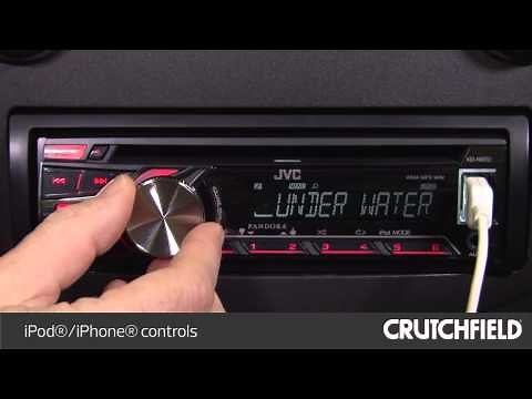 JVC KD-R650 Display and Controls Demo | Crutchfield Video
