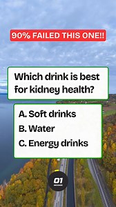 Which drink is best for kidney health? #quiz #QuizTime #fun #noblequiz #fblifestyle | Iphone Series