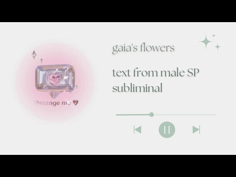 CONTACT ✩ get a text from male SP ✧₊˚ [subliminal]