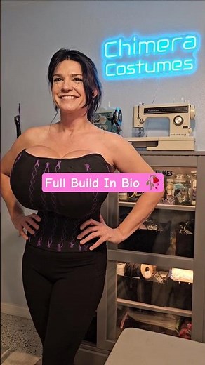 Corset Lacing Get Ready With Me | #ChimeraCostumes #grwm #cosplay #sewing