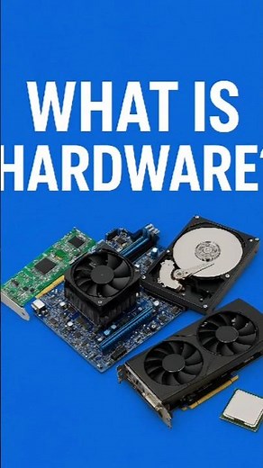 What is Hardware? | ComputerBasics Explained #shorts #techshorts #technology