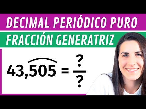 Convert from PURE PERIODIC Decimal to FRACTION ✅ Generating Fraction