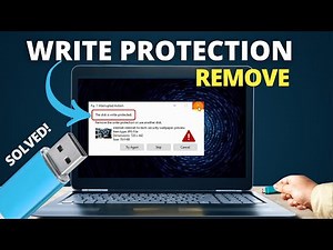 How to Remove "The Disk is Write-Protected" Error from USB Drives (Windows 10/11)