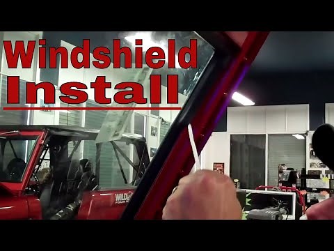 How to Install a Windshield In Any Old Vehicle!