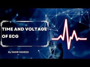 Time and Voltage of ECG