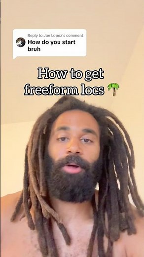 How to start freeform locs 🌴 #hairstyle #locs #locjourney #shorts #locstyle #naturalhair