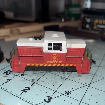 Westinghouse HO Scale Switcher Locomotive 0-4-0 Red White Model Railroad | eBay