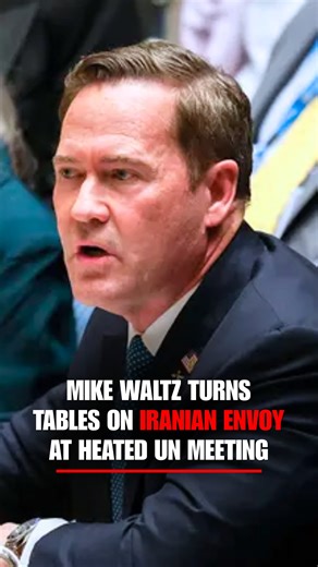 HEATED EXCHANGE: Iran's ambassador to the United Nations sparred with U.S. envoy Mike Waltz at a Security Council session, telling the American ambassador to "be polite" — a remark that drew a sharp rebuke from Waltz. | Fox News
