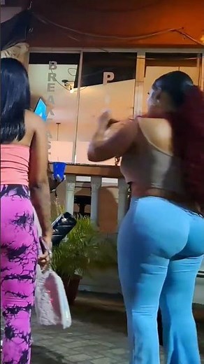 🇩🇴thick beautiful dominican Girls chilling in sosua street 2025