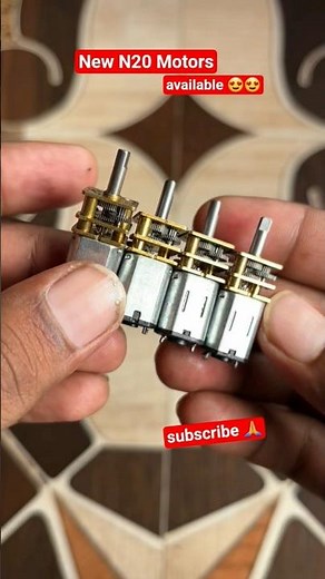 Amazing N20 Gear Motor for Projects #n20gearmotor #project #diyprojects #shorts