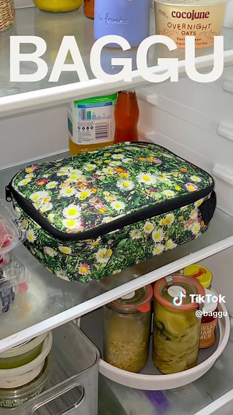Puffy Lunch Bag, Puffy Cooler Bag, and the NEW Lunch Box! All insulated to keep your snacks cool wherever you go. 🥒