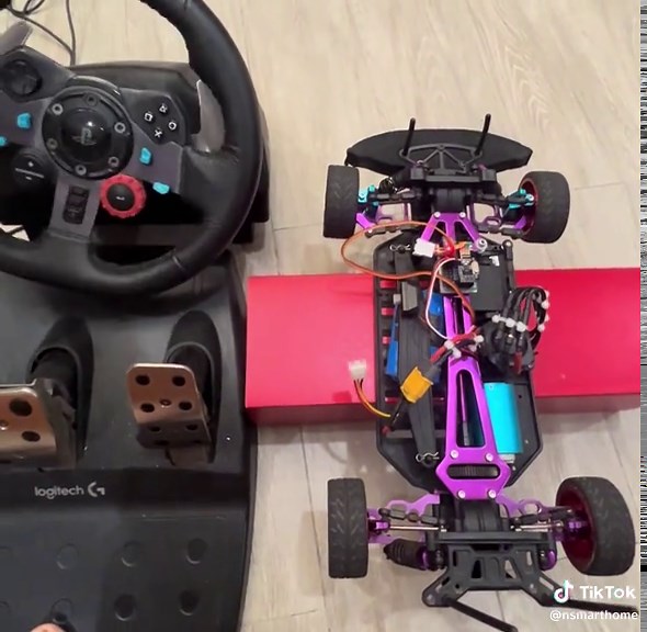 RC Car Simulator Gameplay with Logitech G29