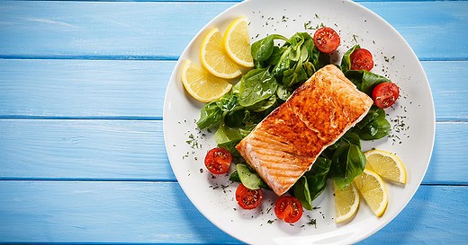 Recette Filet de saumon au four