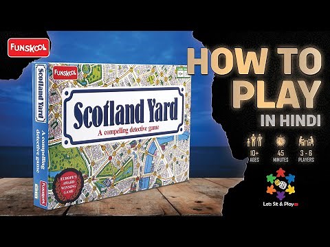 Scotland Yard | How to Play | Funskool Games | Let's Sit & Play