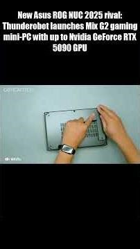 The First RTX 5090 Mini-PC Is Here — Thunderobot Mix G2 Is a Game-Changer